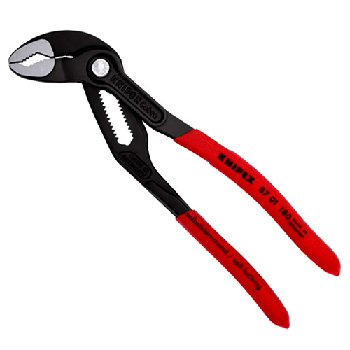 Knipex Cobra High Tech Water Pump Pliers With Non Slip Plastic Grip