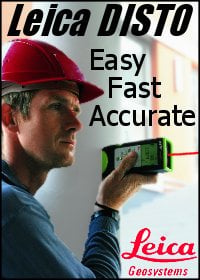 Leica DISTO Laser Distance Finder Tool