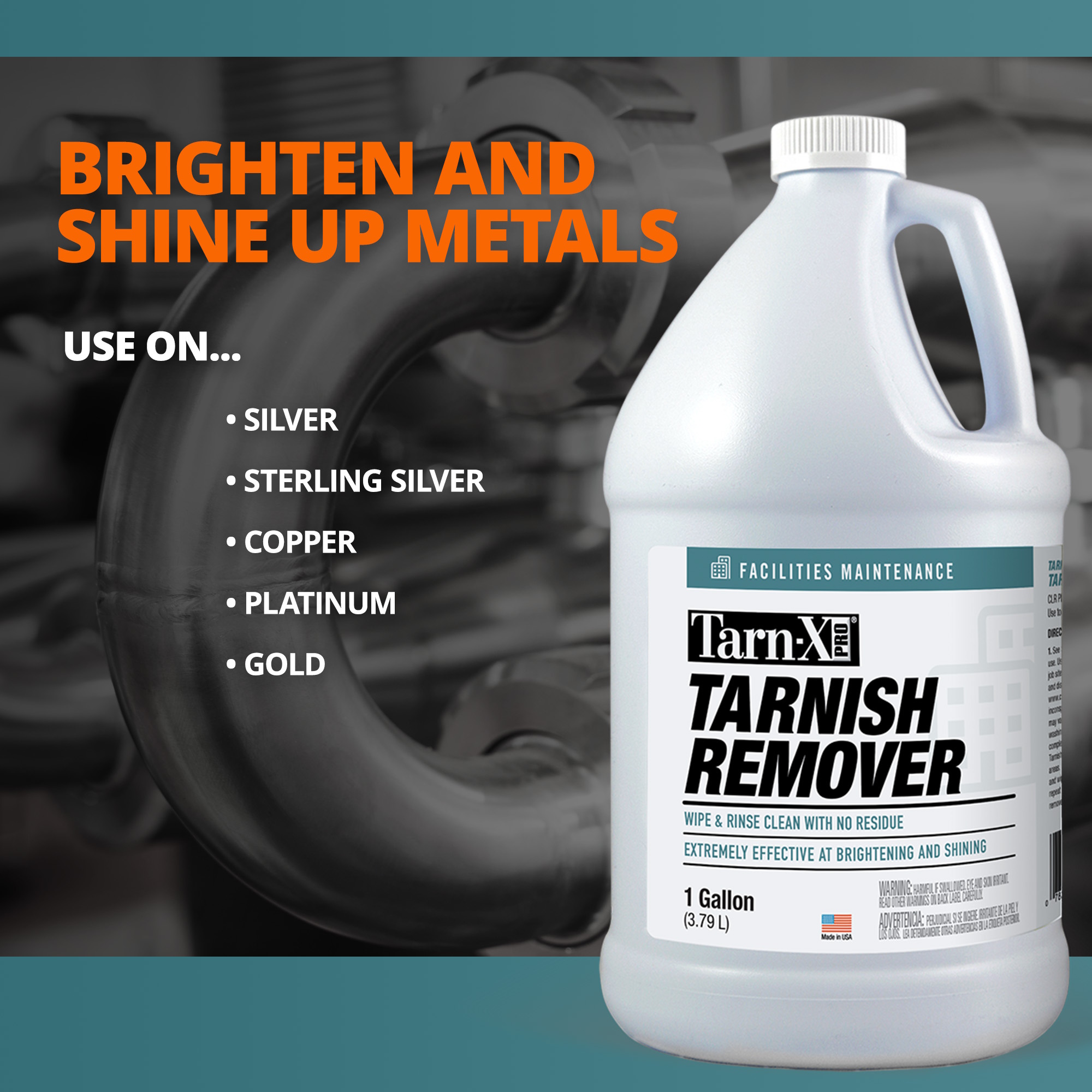 Tarn-x Tarnish Remover Provides Time-Saving Shine 