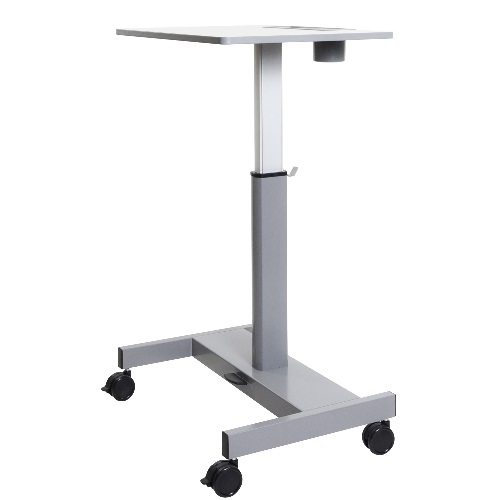 Luxor Student-p - Sit-to-stand Student Desk With Pneumatic Adjustment 