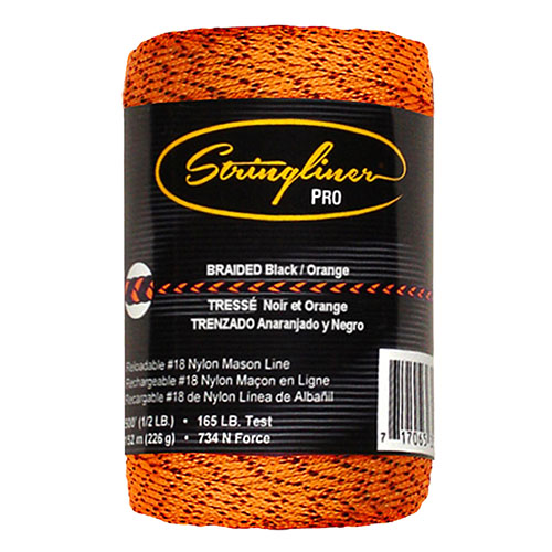 U.S. Tape 320' Braided Stringliner Bonded Mason's Line Replacement Rolls -  (2 Colors Available) - EngineerSupply
