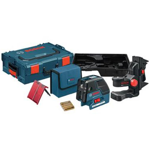 Bosch Five Point Self Leveling Alignment Laser And Cross Line